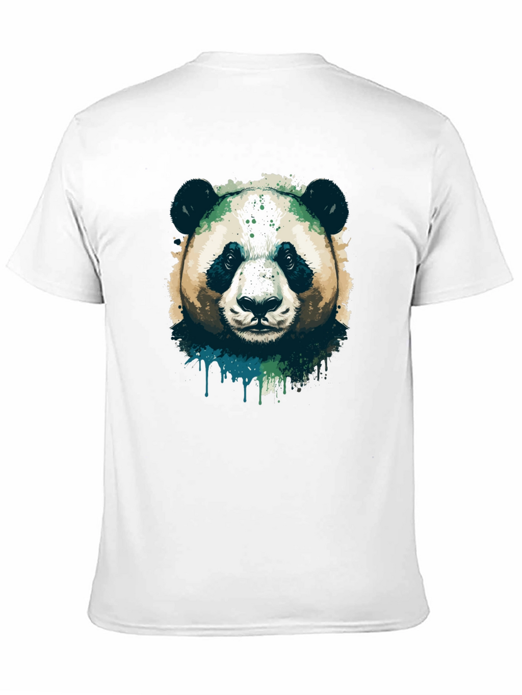 Panda Graphic Black T-Shirt