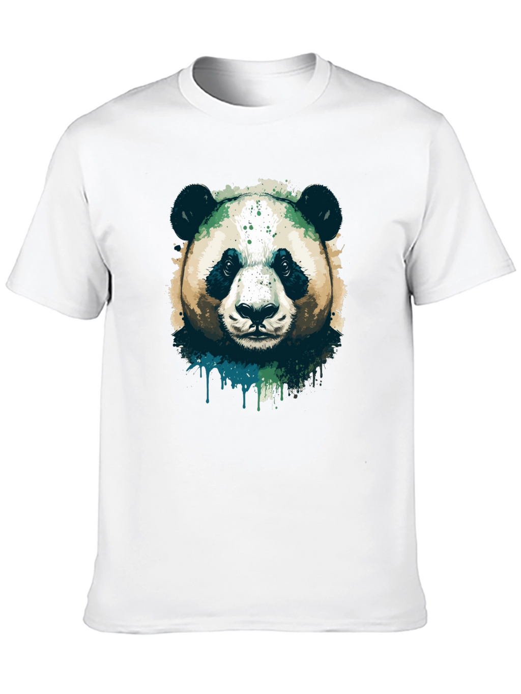 Panda Graphic Black T-Shirt