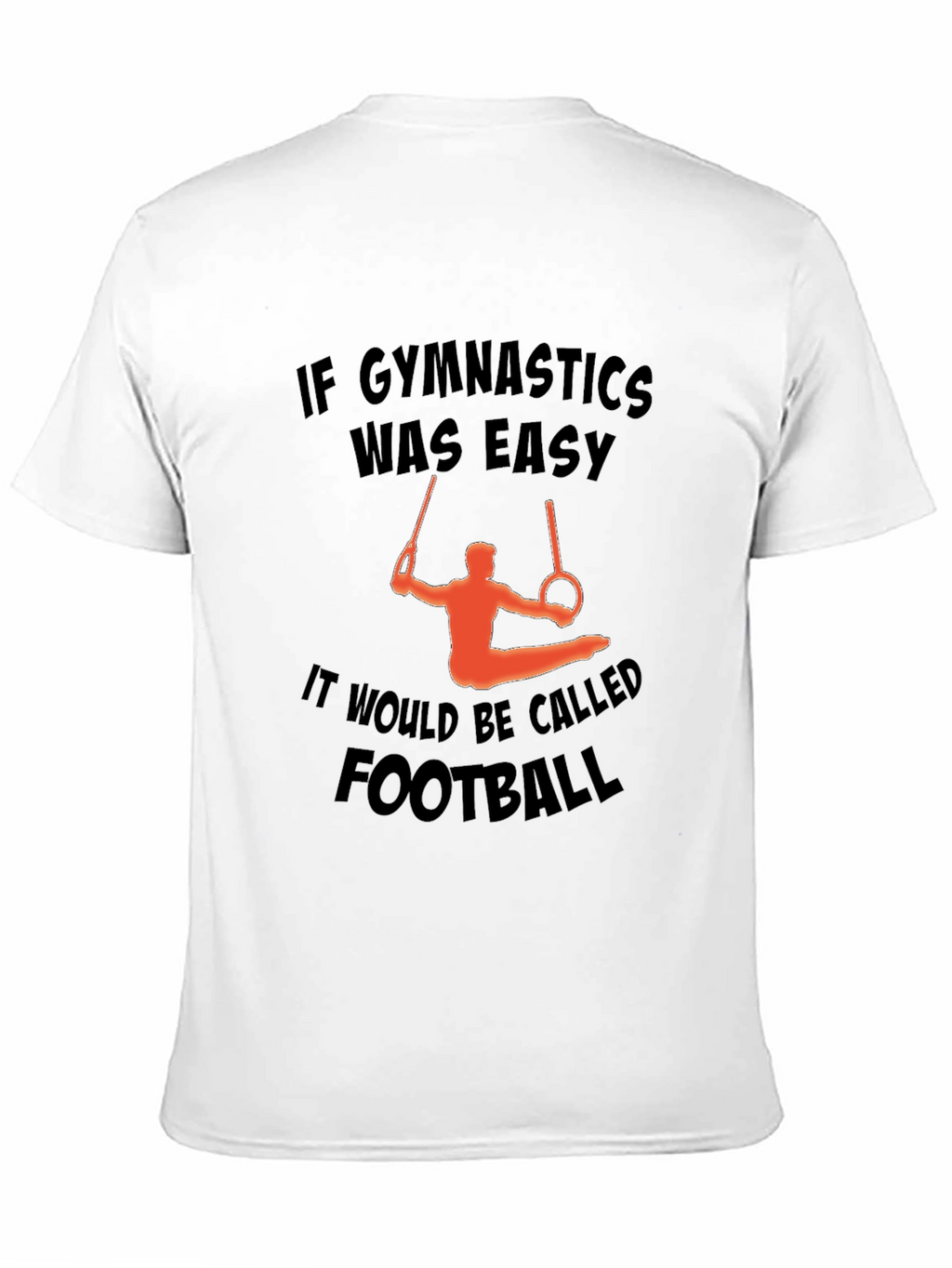 Gymnastics Rings Graphic Tee for Athletes