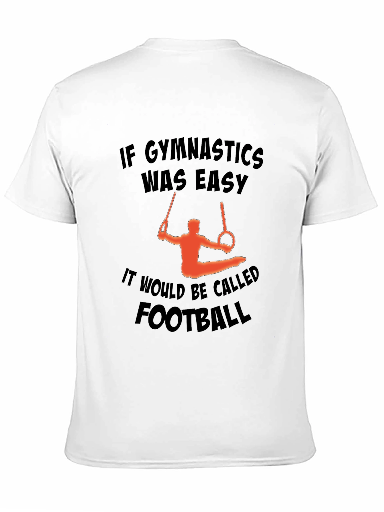 Gymnastics Rings Graphic Tee for Athletes