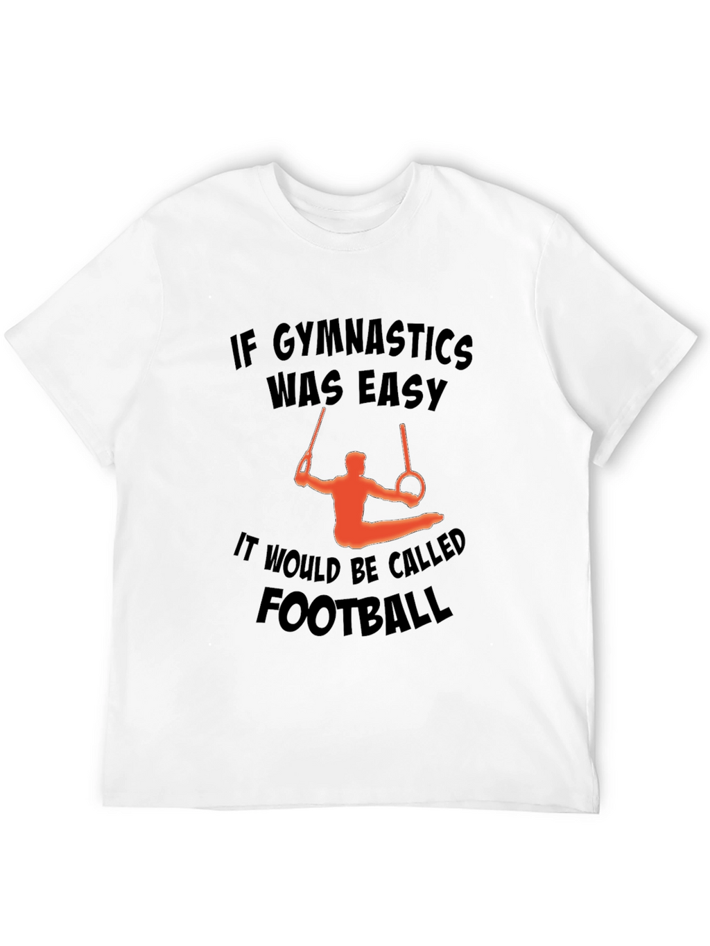 Gymnastics Rings Graphic Tee for Athletes