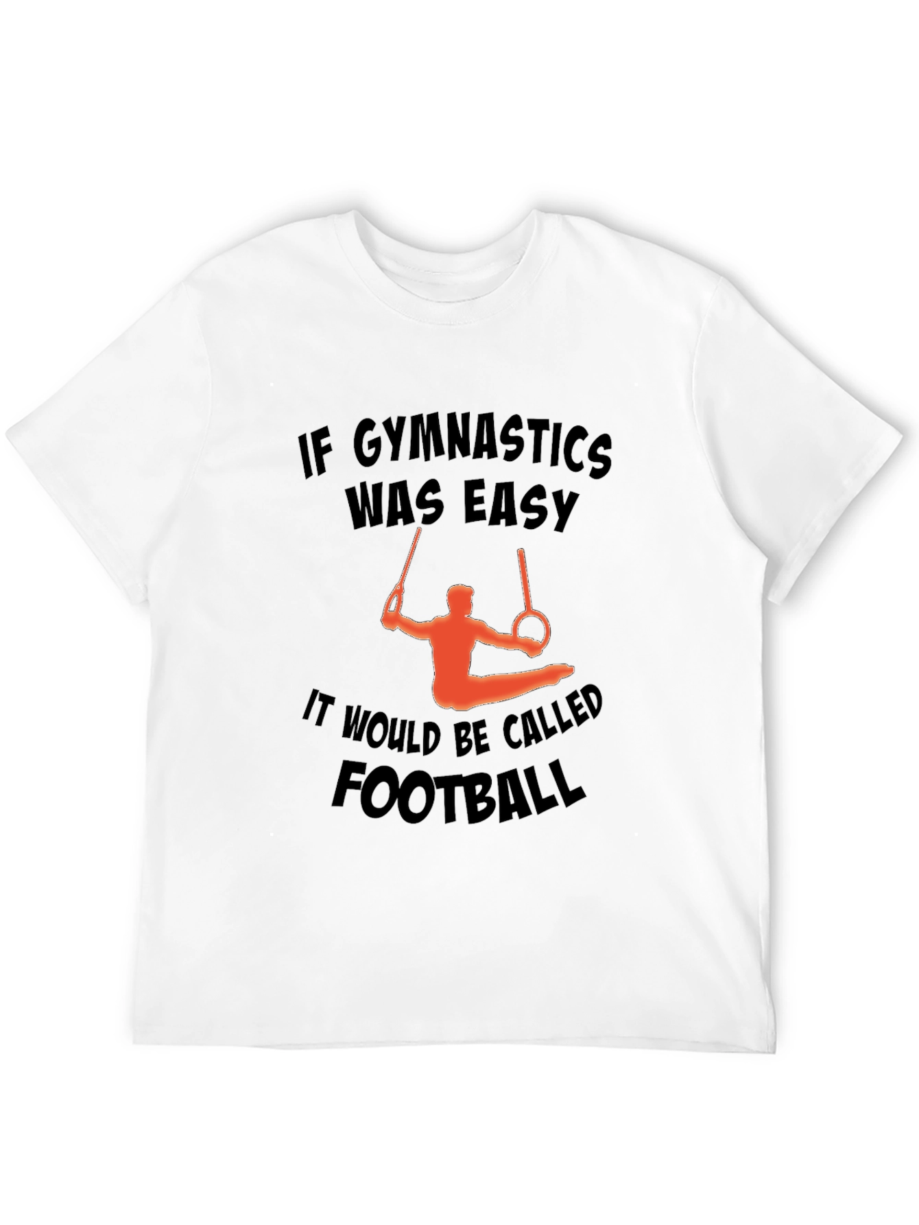 Gymnastics Rings Graphic Tee for Athletes