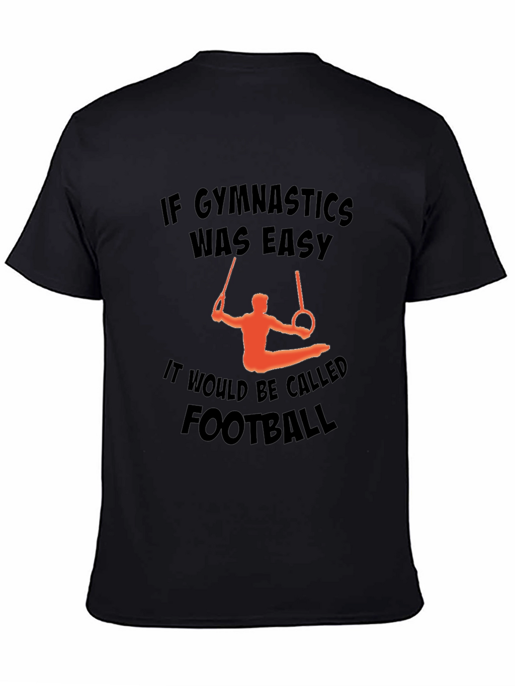 Gymnastics Rings Graphic Tee for Athletes