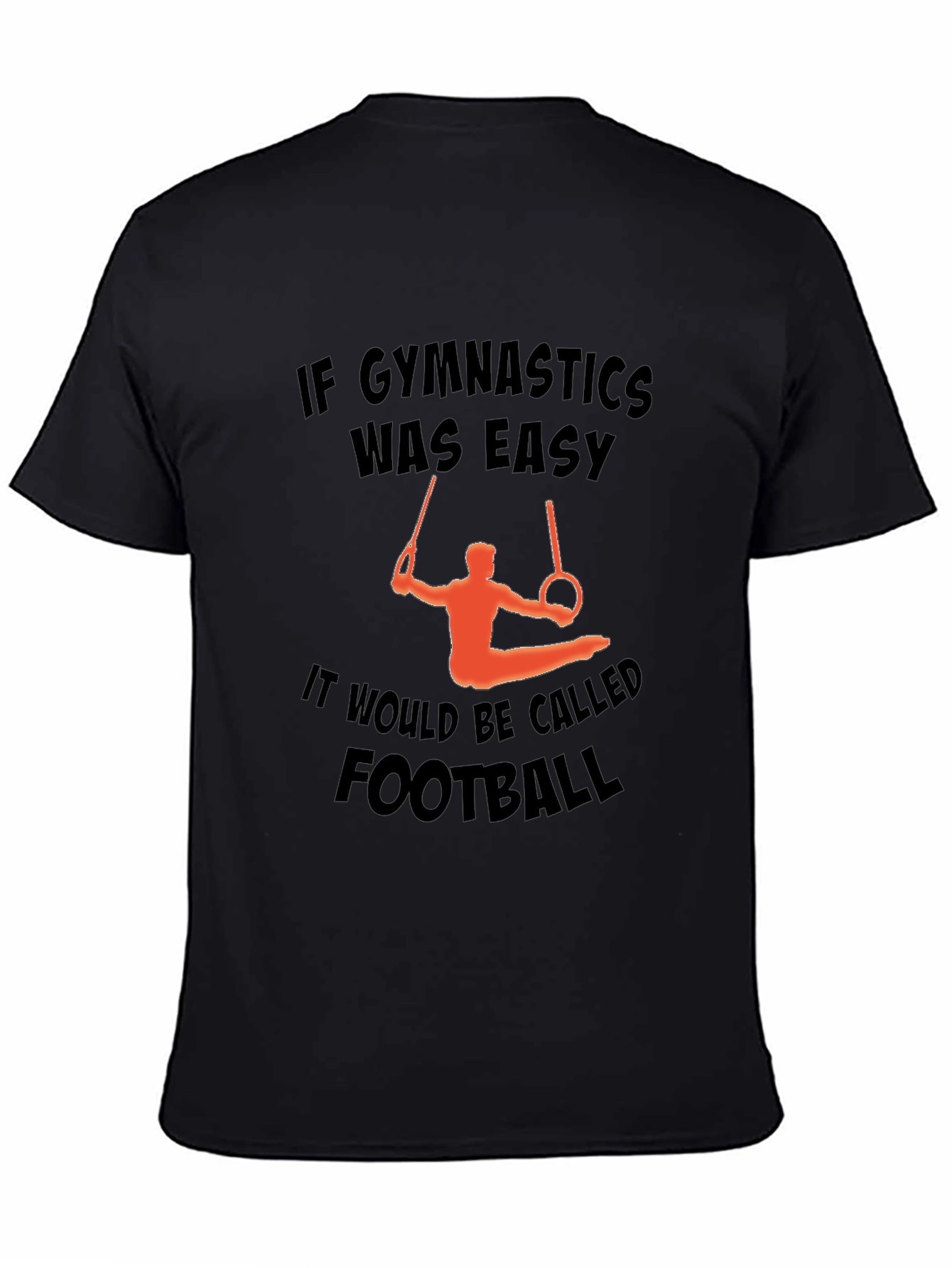 Gymnastics Rings Graphic Tee for Athletes