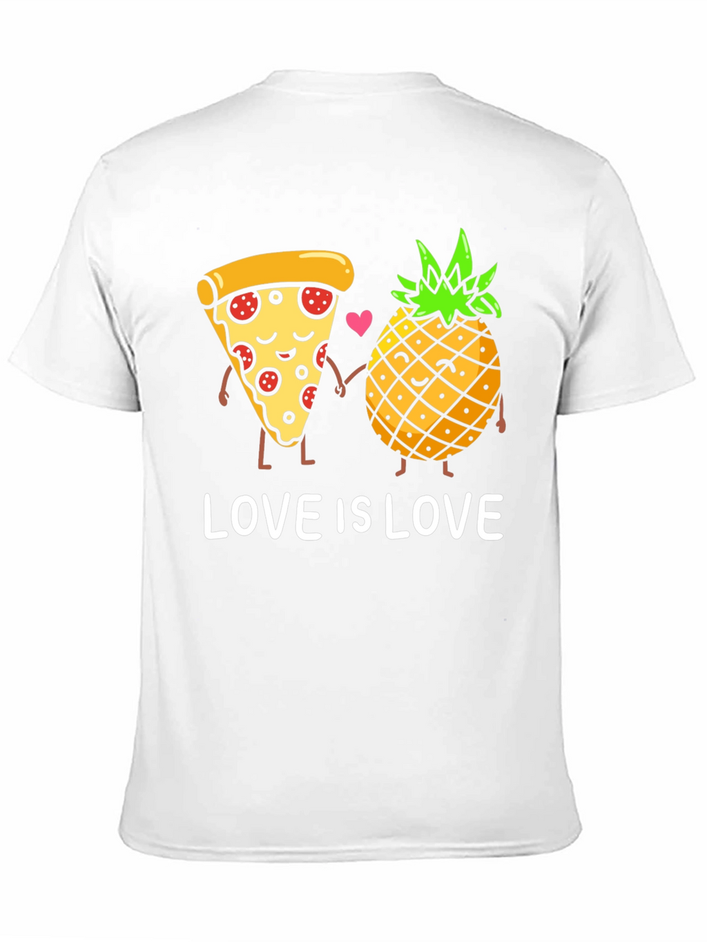 Pizza & Pineapple Love is Love Graphic Tee