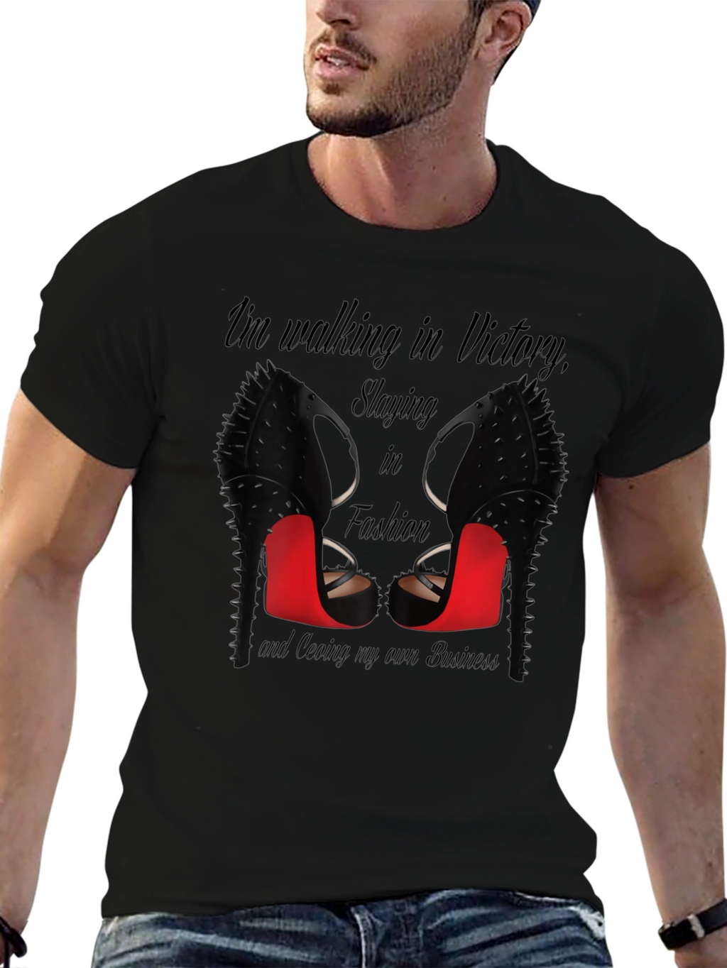 Statement Tee: Victory Fashion Business