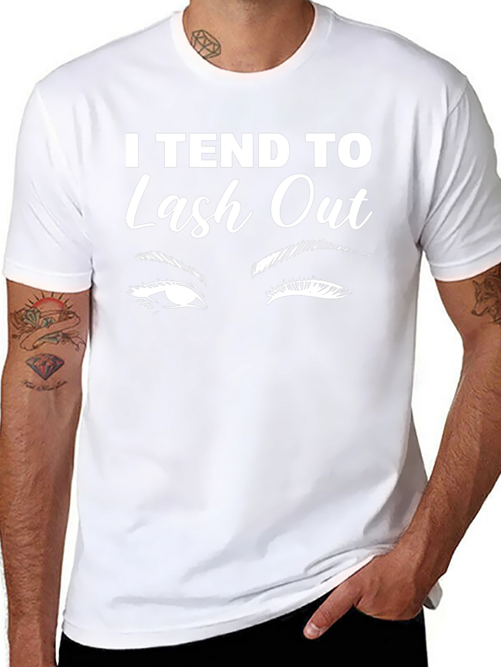 I Tend To Lash Out Graphic T-Shirt