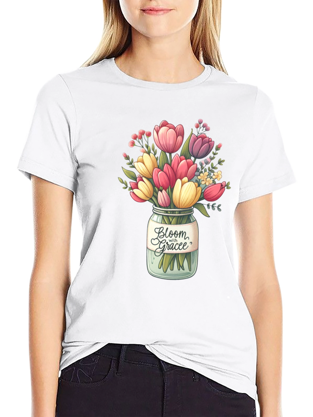 Bloom with Gracee Graphic T-Shirt