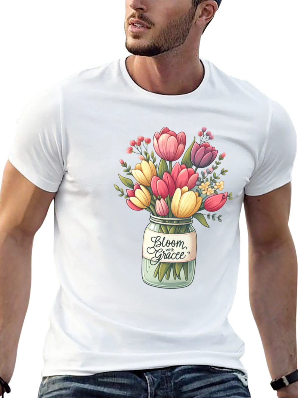 Bloom with Gracee Graphic T-Shirt
