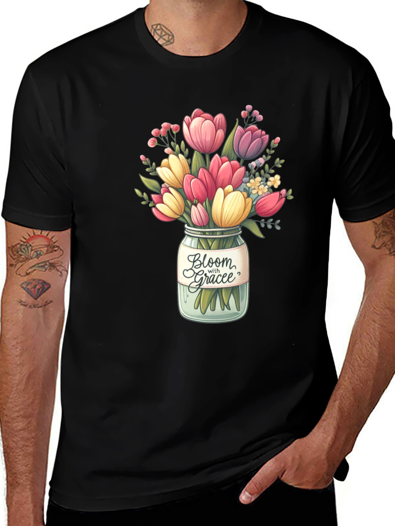 Bloom with Gracee Graphic T-Shirt