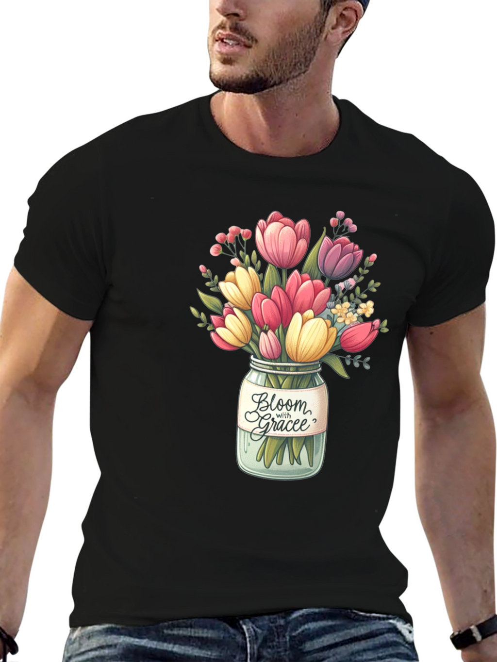 Bloom with Gracee Graphic T-Shirt