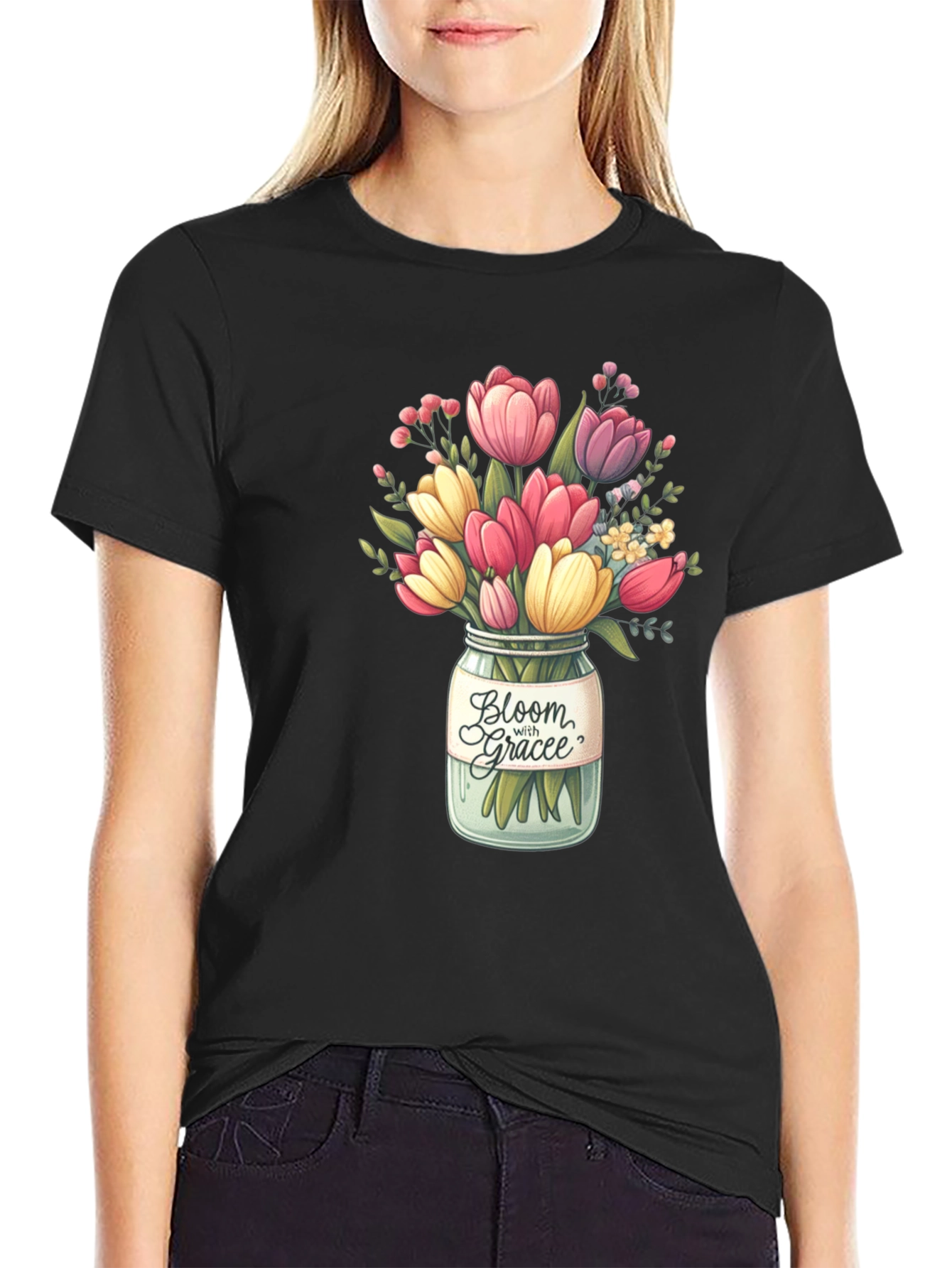 Bloom with Gracee Graphic T-Shirt
