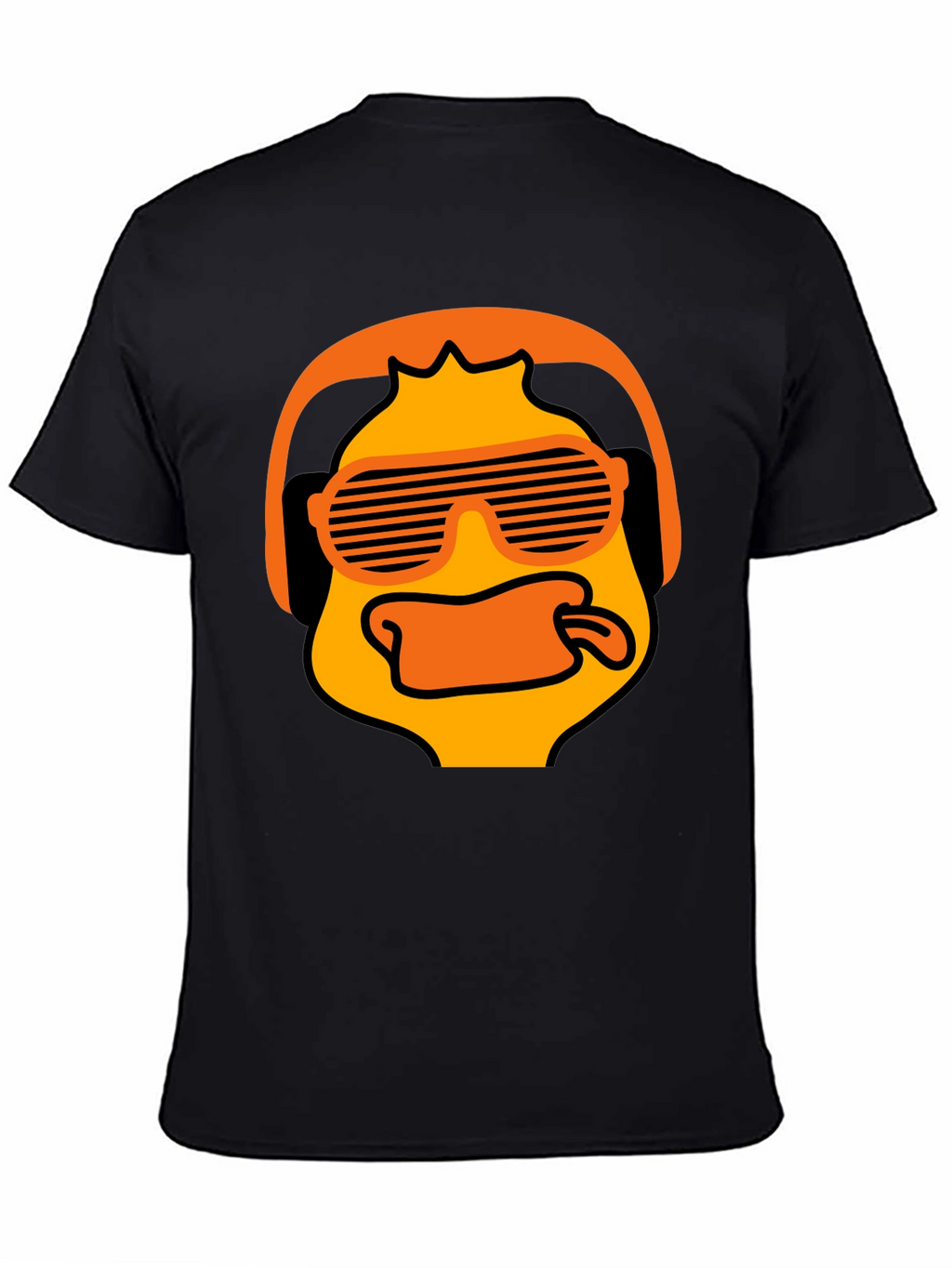 Cool Duck Graphic T-Shirt - Black Cotton Tee