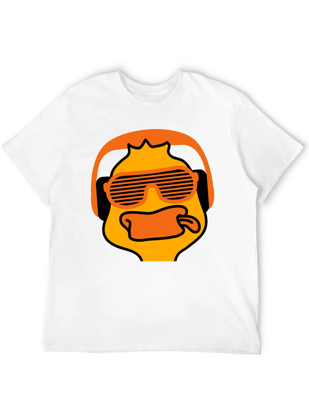Cool Duck Graphic T-Shirt - Black Cotton Tee