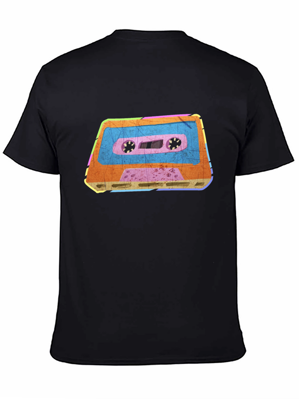 Retro Cassette Tape Graphic T-Shirt