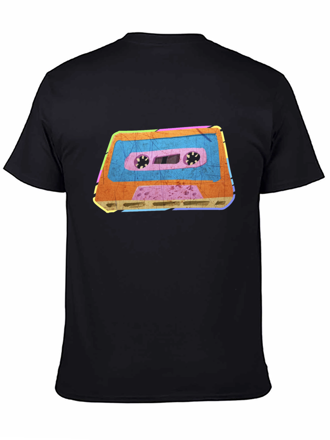 Retro Cassette Tape Graphic T-Shirt