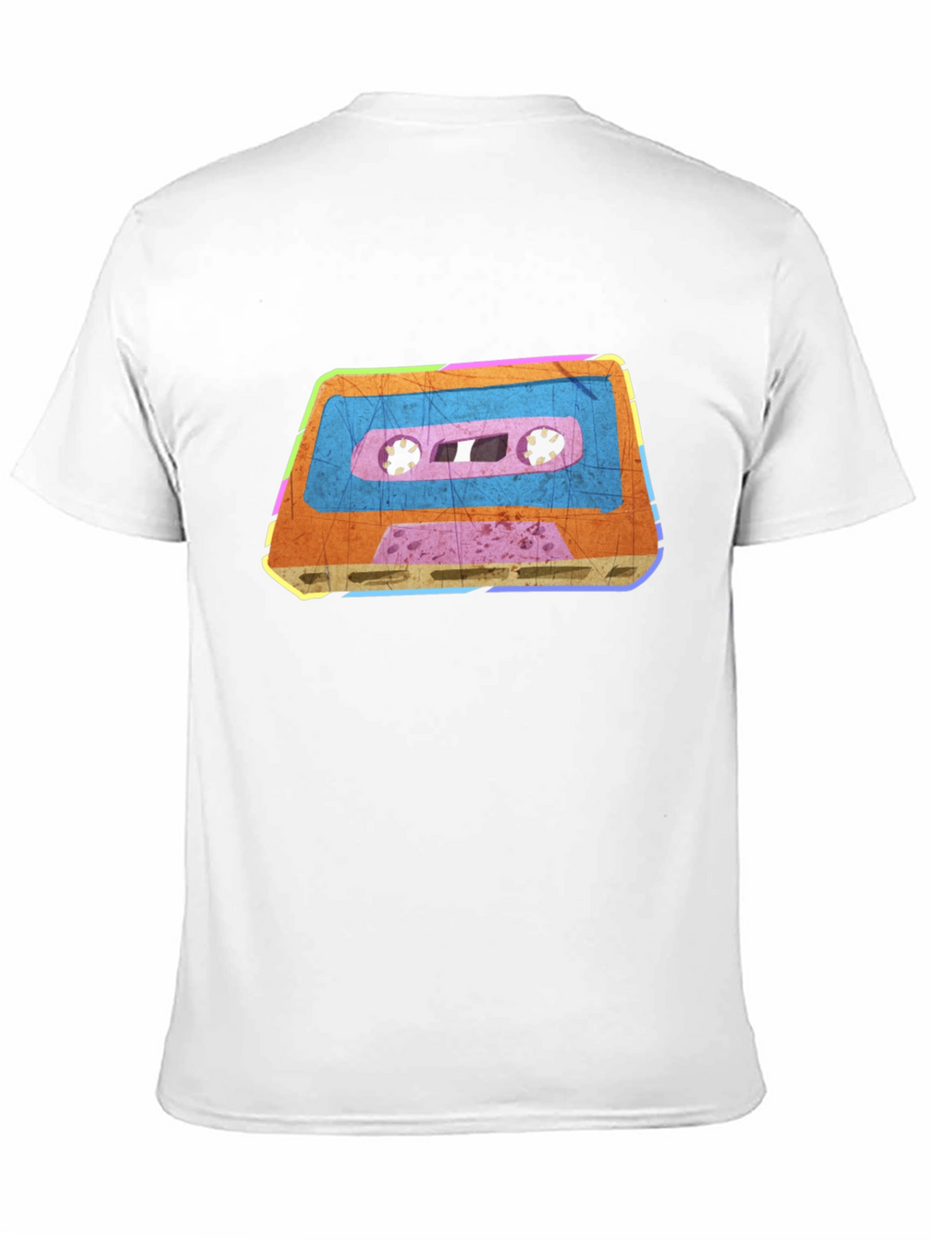 Retro Cassette Tape Graphic T-Shirt