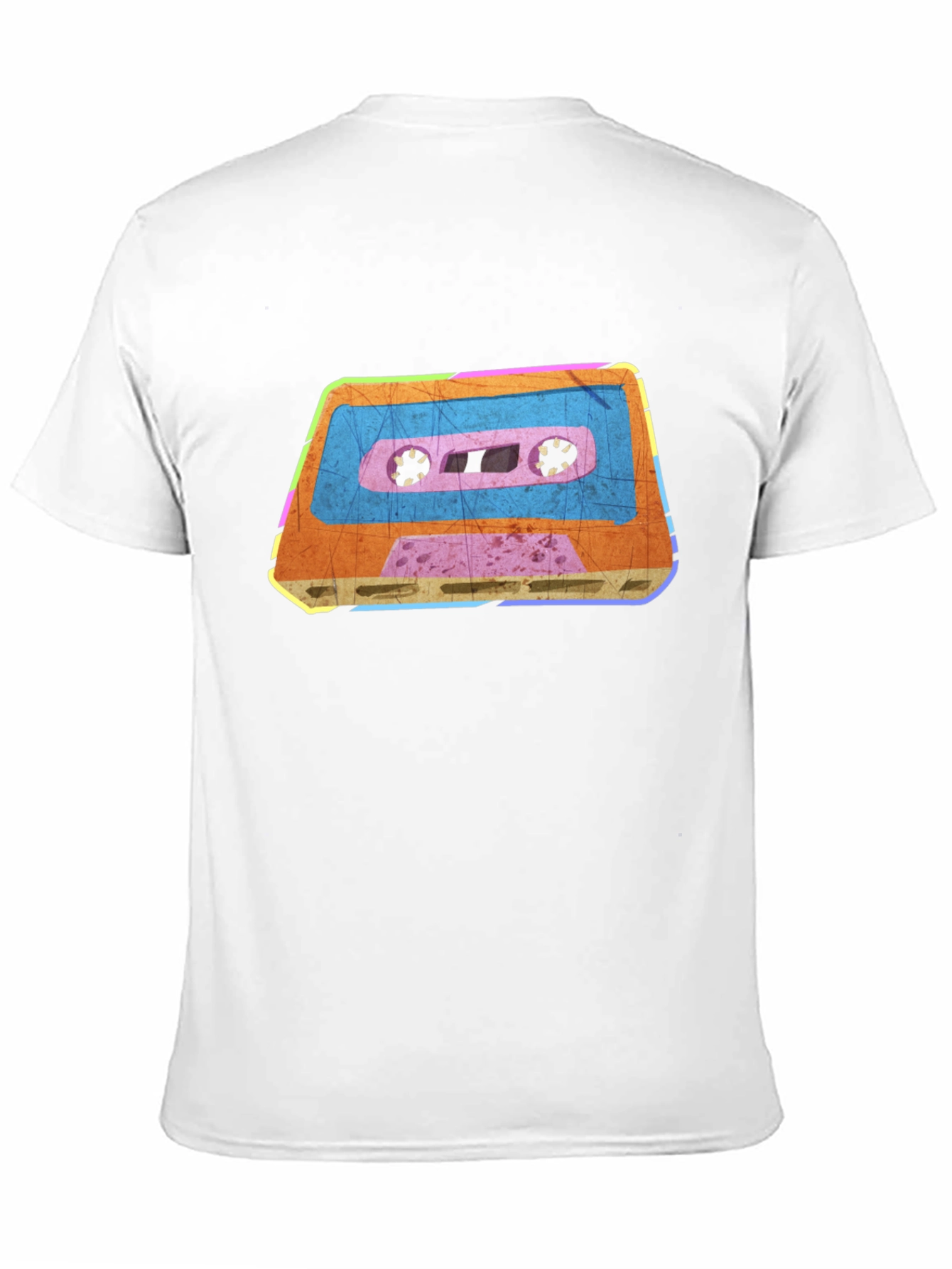 Retro Cassette Tape Graphic T-Shirt
