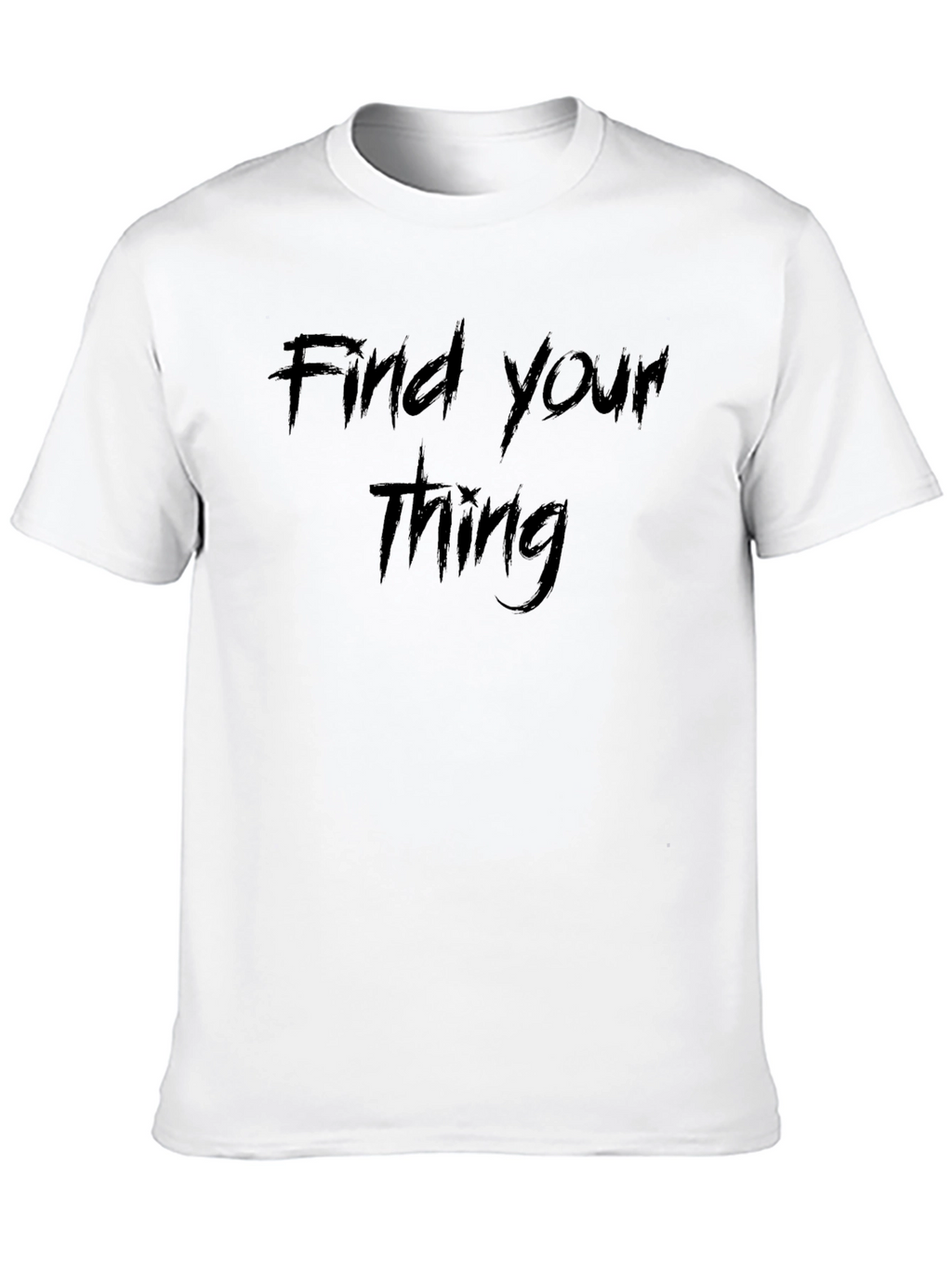 Find Your Thing Black T-Shirt