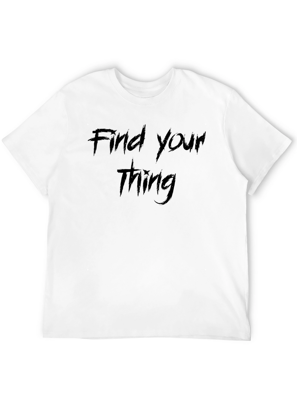 Find Your Thing Black T-Shirt