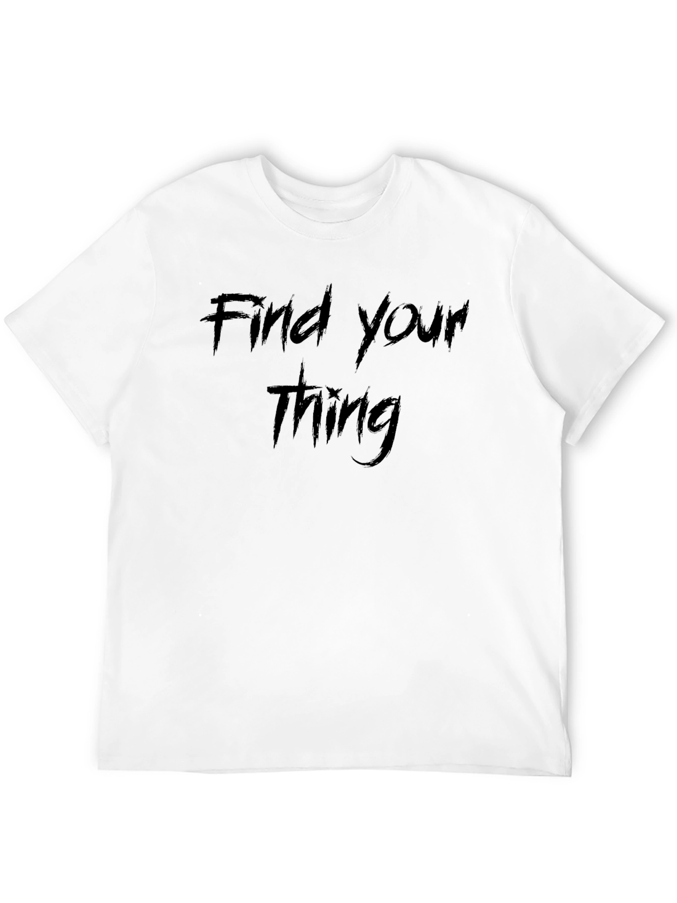Find Your Thing Black T-Shirt