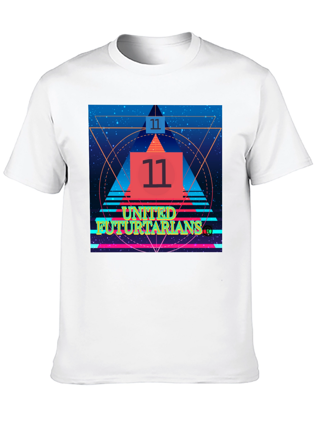 United Fututarians Black Graphic Tee