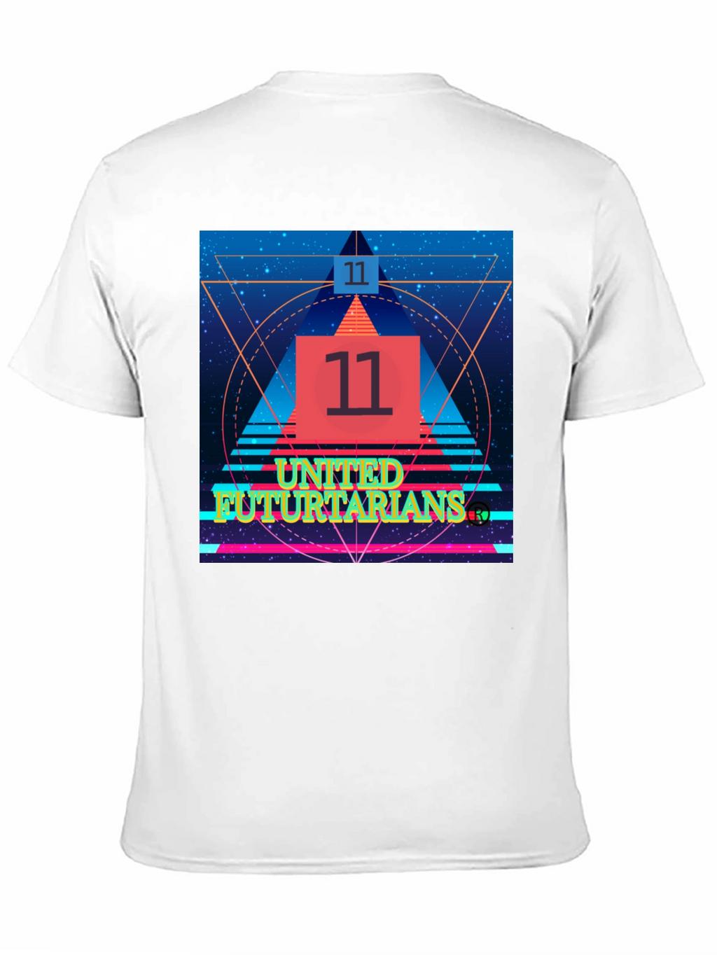 United Fututarians Black Graphic Tee