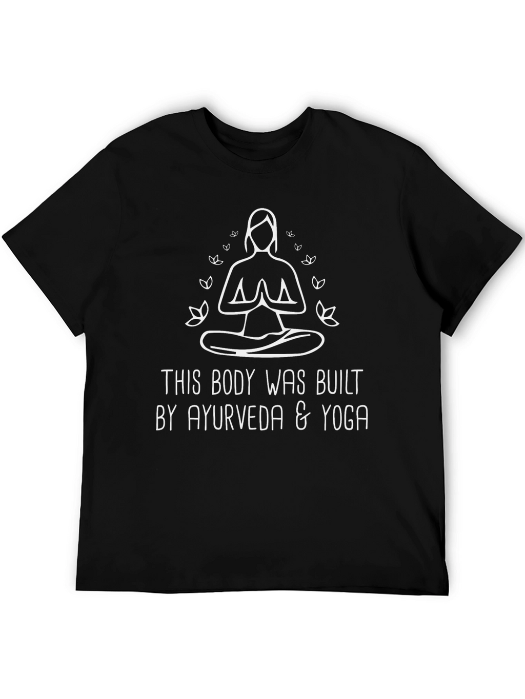 Ayurveda & Yoga Built Body Graphic T-Shirt