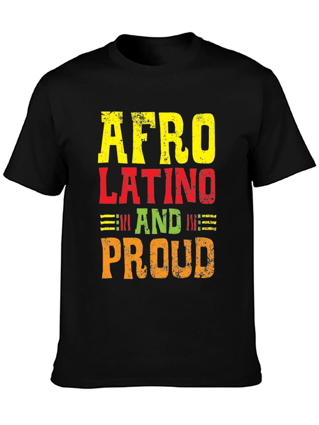 Afro Latino and Proud Graphic T-Shirt