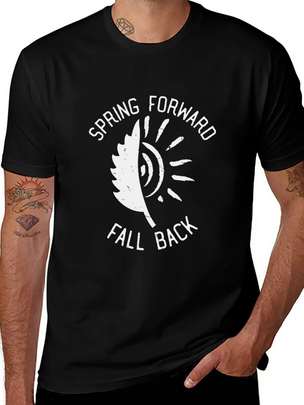 Spring Forward Fall Back Graphic Tee
