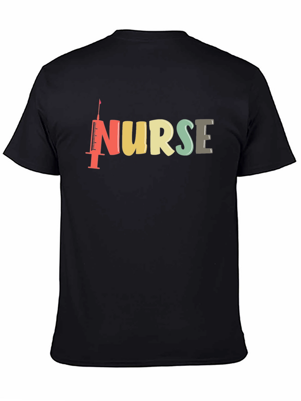 Nurse Syringe Graphic T-Shirt