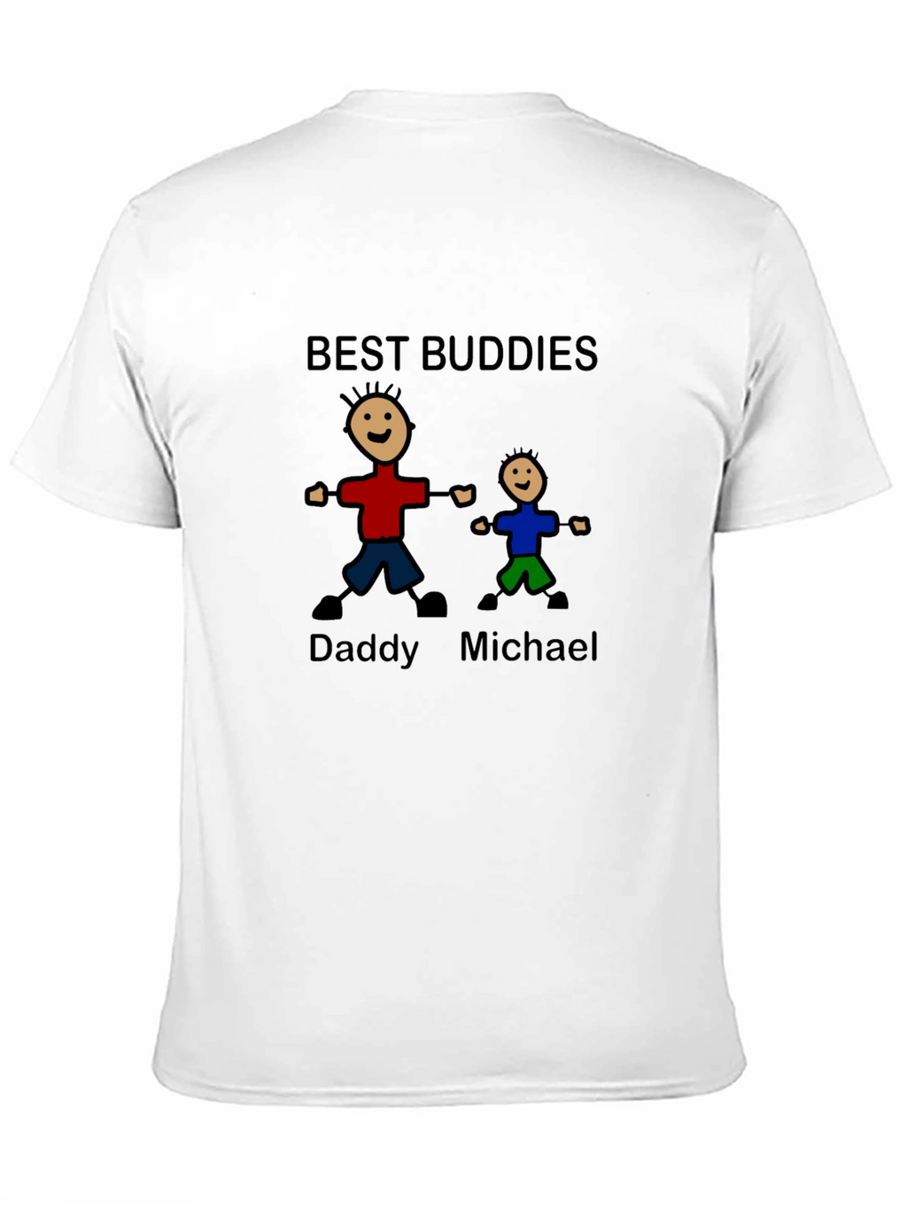 Best Buddies Daddy & Michael Graphic T-Shirt