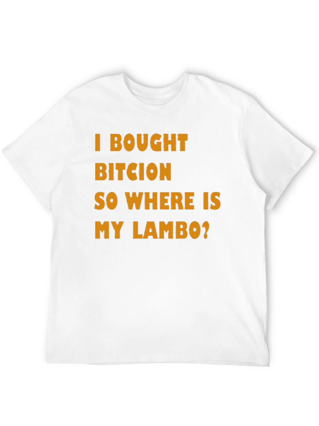 Bitcoin Lambo T-Shirt Crypto Investor Tee