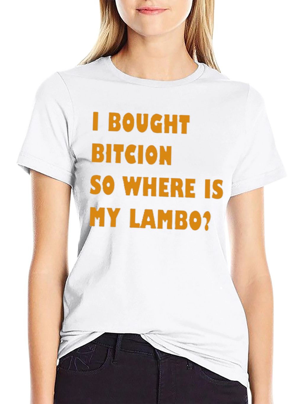 Bitcoin Lambo T-Shirt Crypto Investor Tee