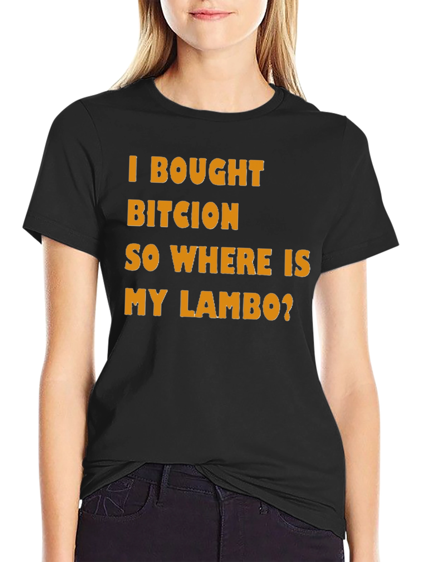 Bitcoin Lambo T-Shirt Crypto Investor Tee