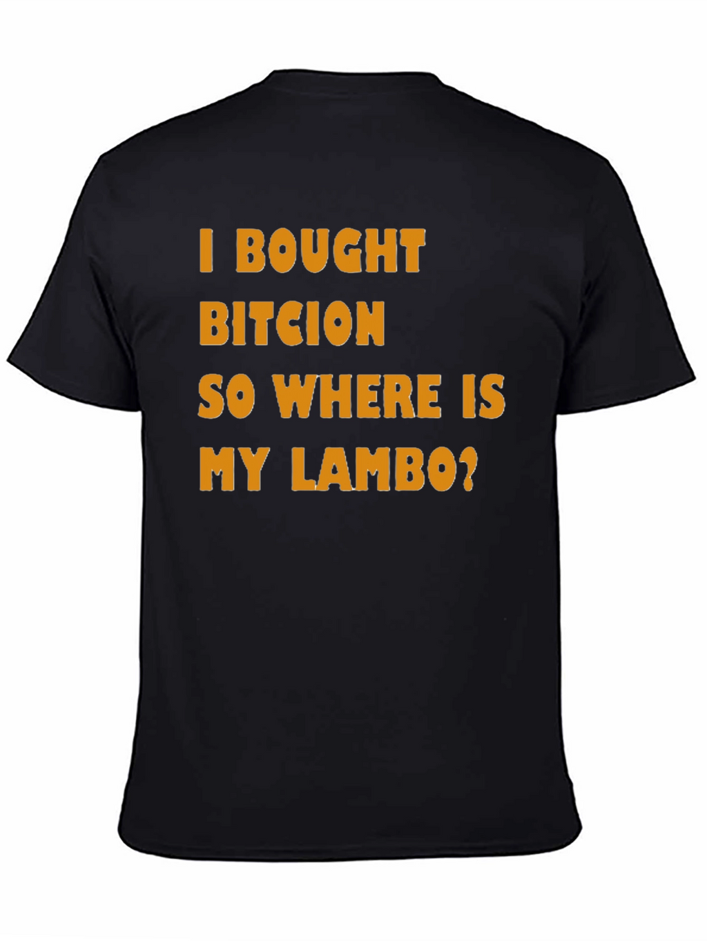 Bitcoin Lambo T-Shirt Crypto Investor Tee