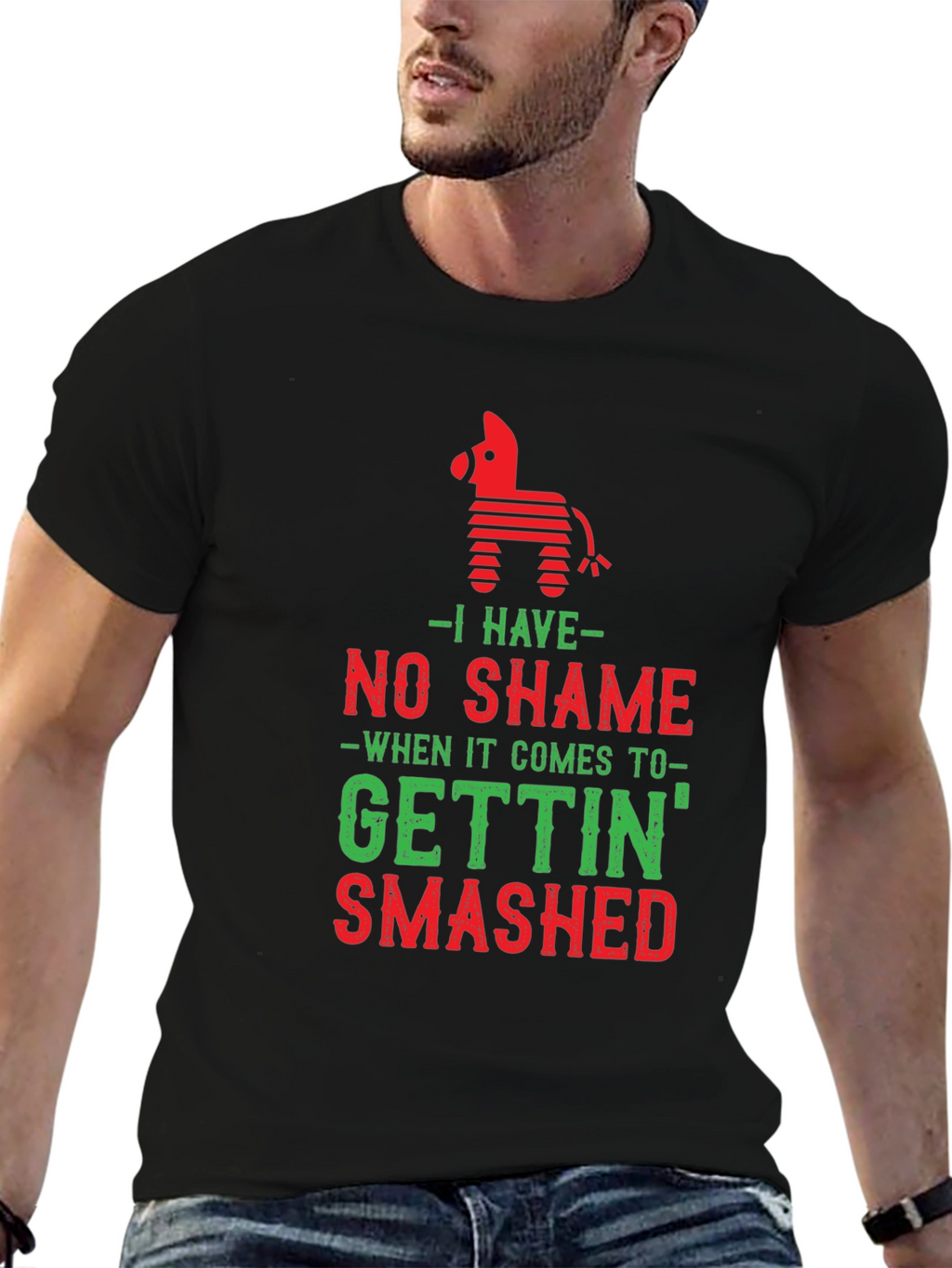 No Shame Piñata Graphic Tee - Party Time!