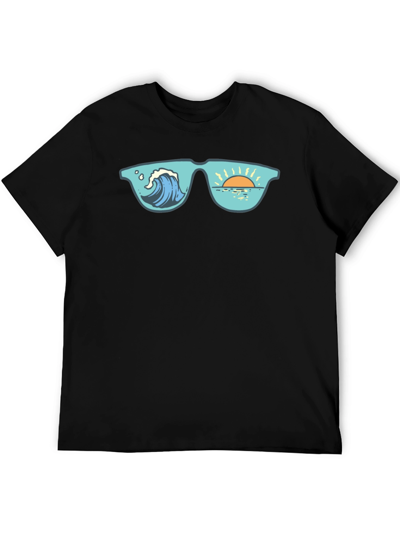 Ocean View Sunglasses Graphic Tee