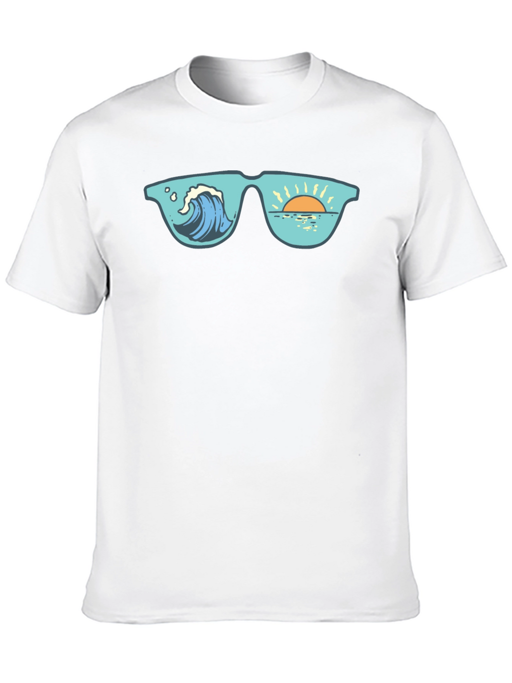 Ocean View Sunglasses Graphic Tee