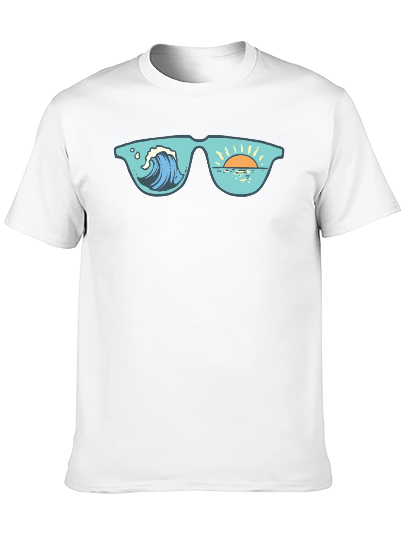 Ocean View Sunglasses Graphic Tee