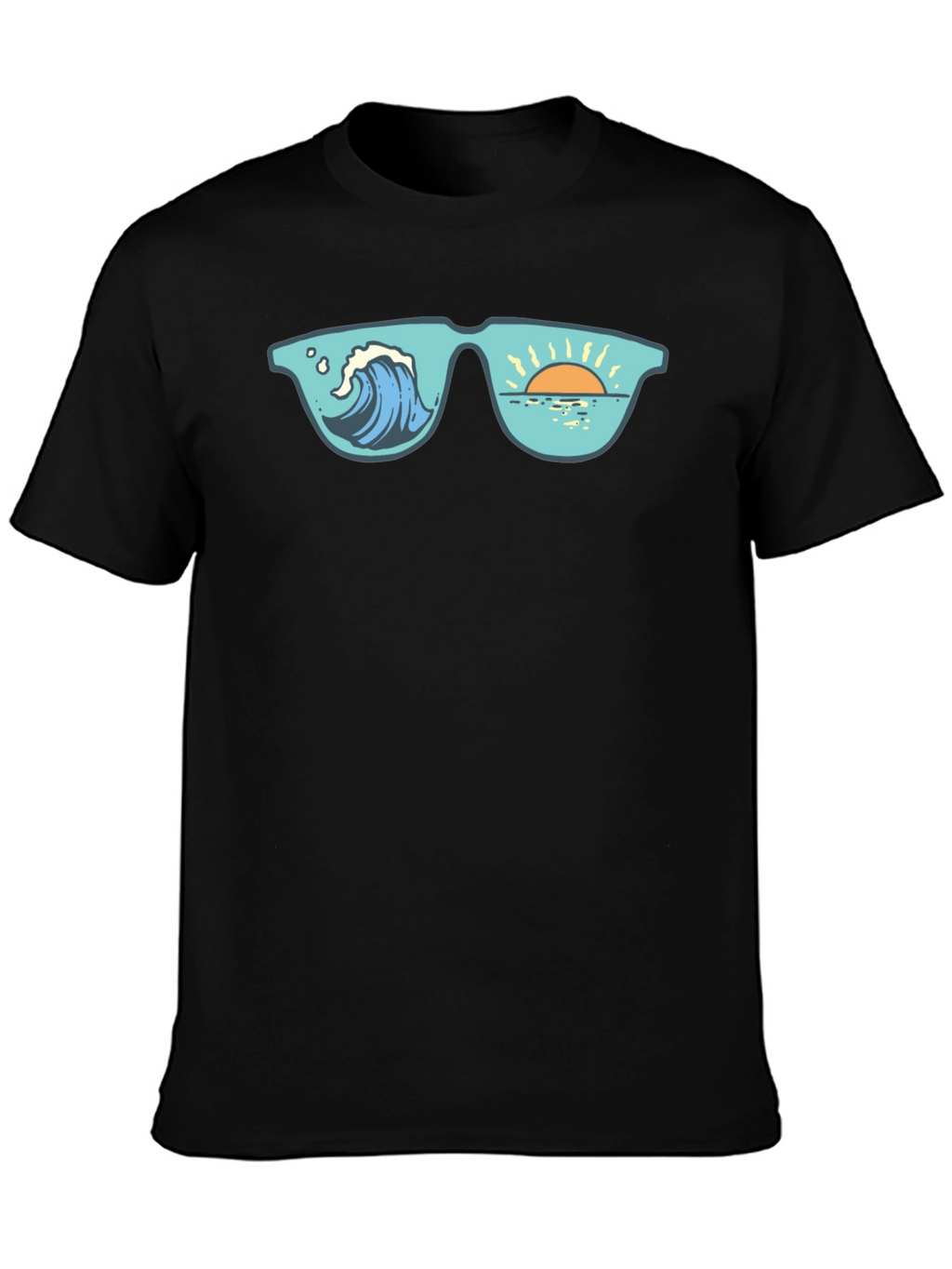 Ocean View Sunglasses Graphic Tee