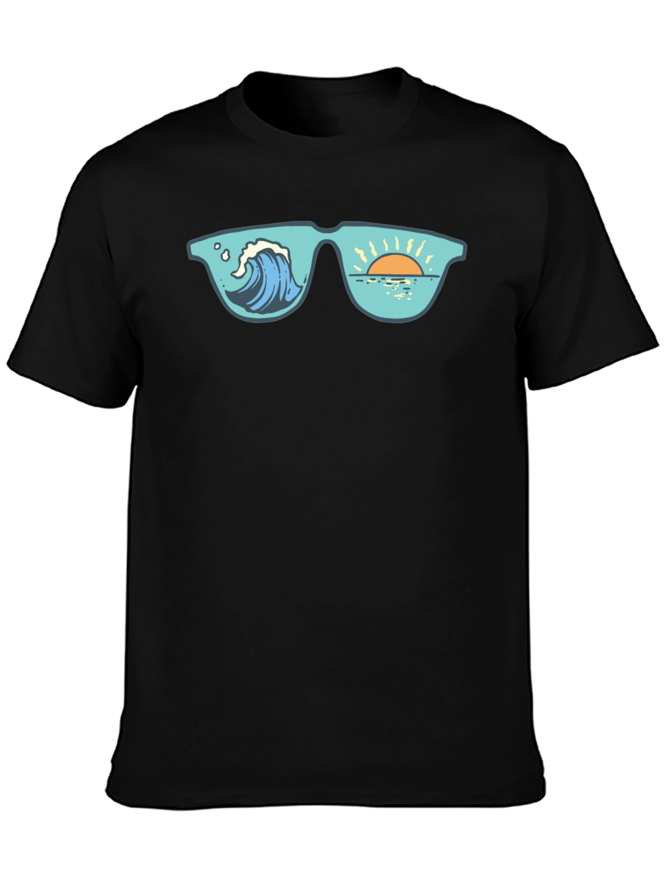 Ocean View Sunglasses Graphic Tee