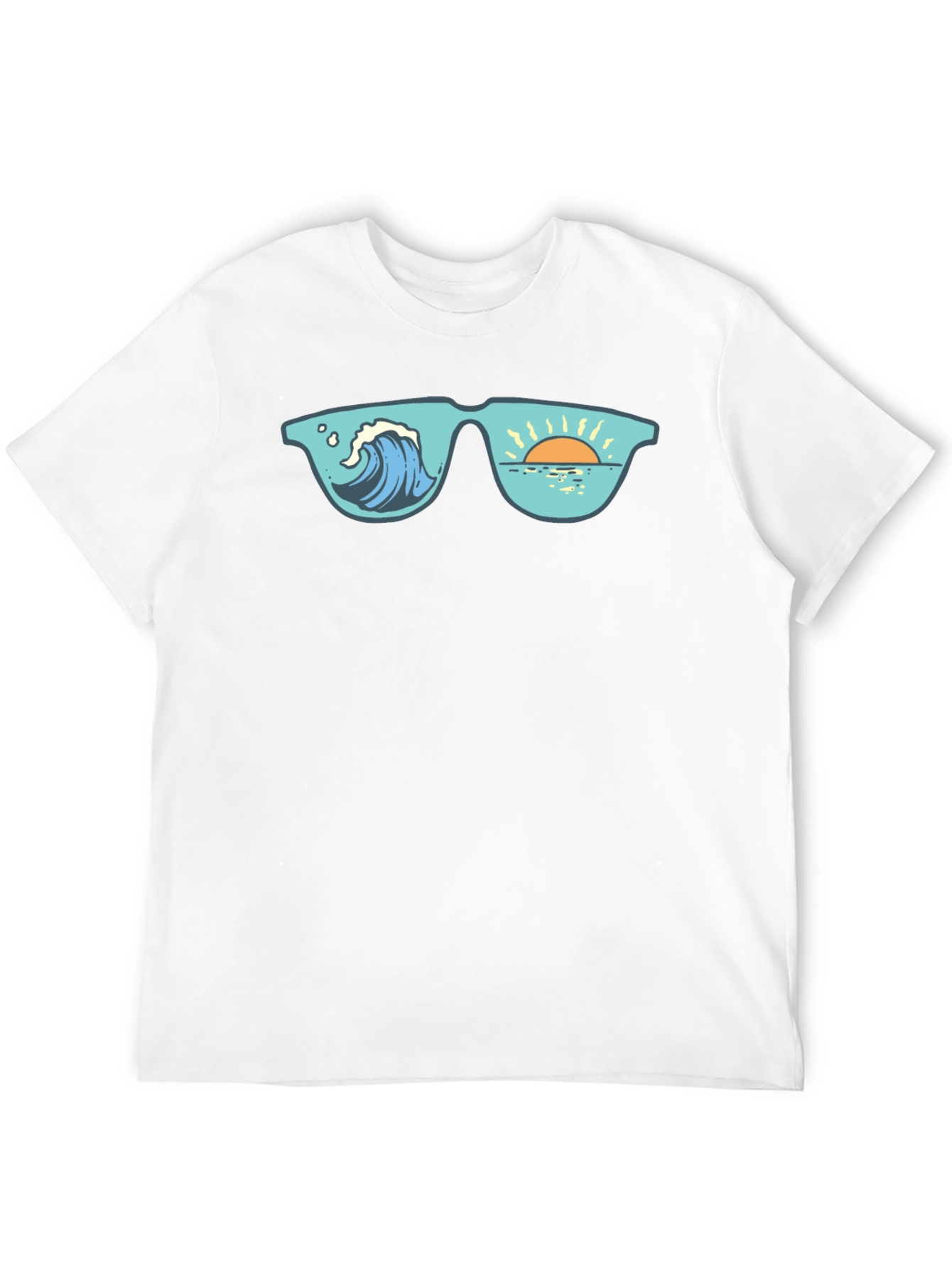 Ocean View Sunglasses Graphic Tee