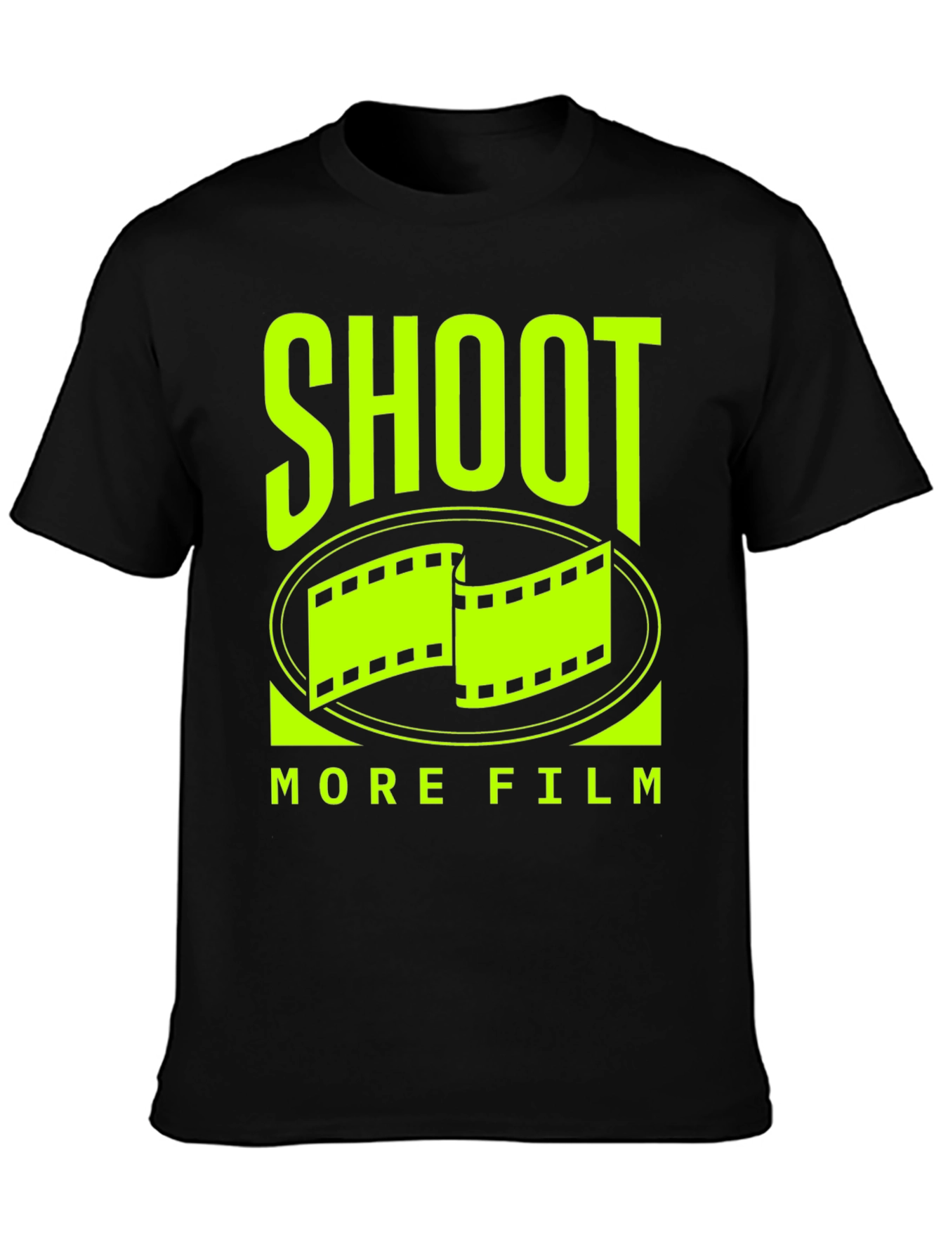Shoot More Film T-Shirt - Retro Movie Lover Tee