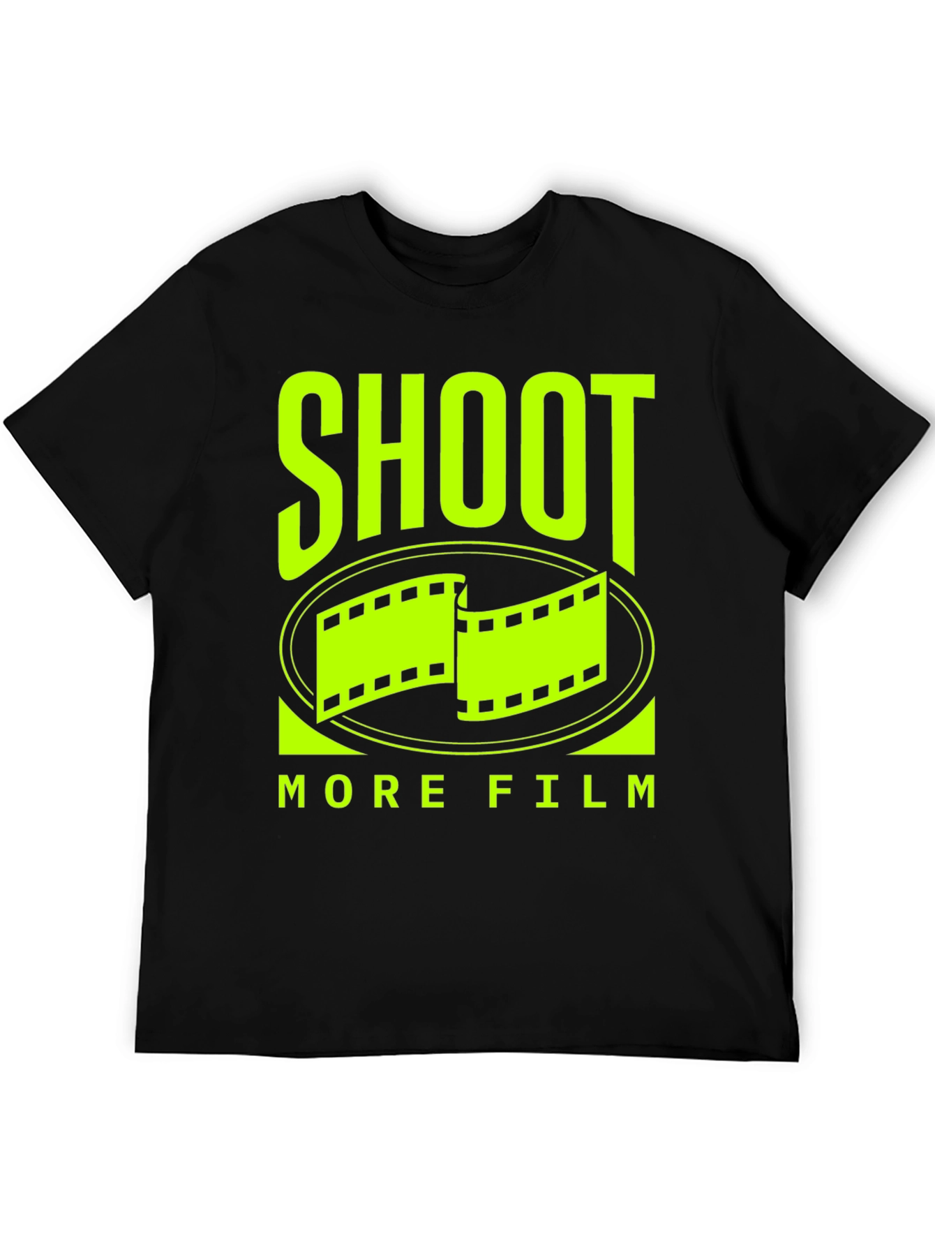 Shoot More Film T-Shirt - Retro Movie Lover Tee