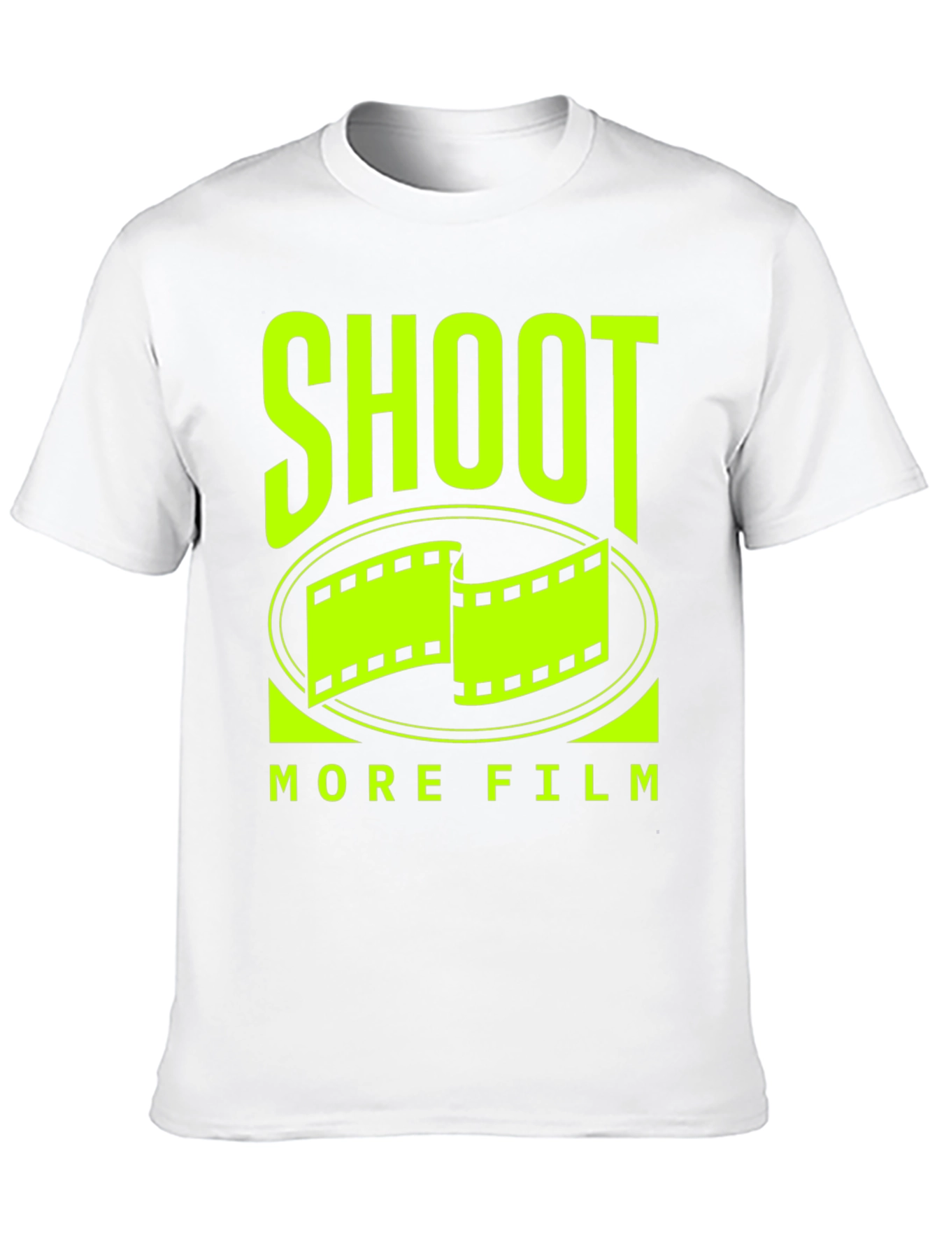 Shoot More Film T-Shirt - Retro Movie Lover Tee