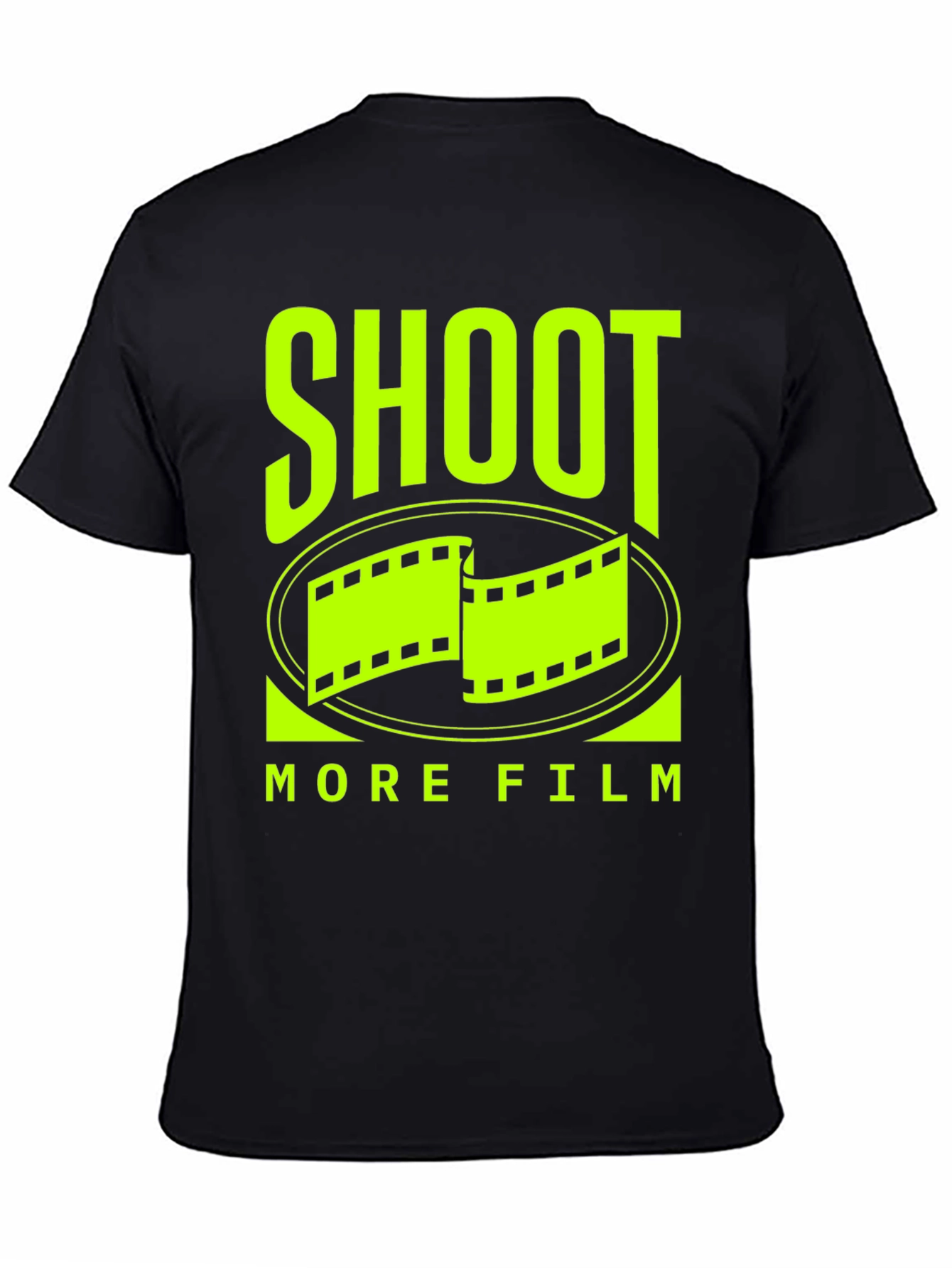 Shoot More Film T-Shirt - Retro Movie Lover Tee