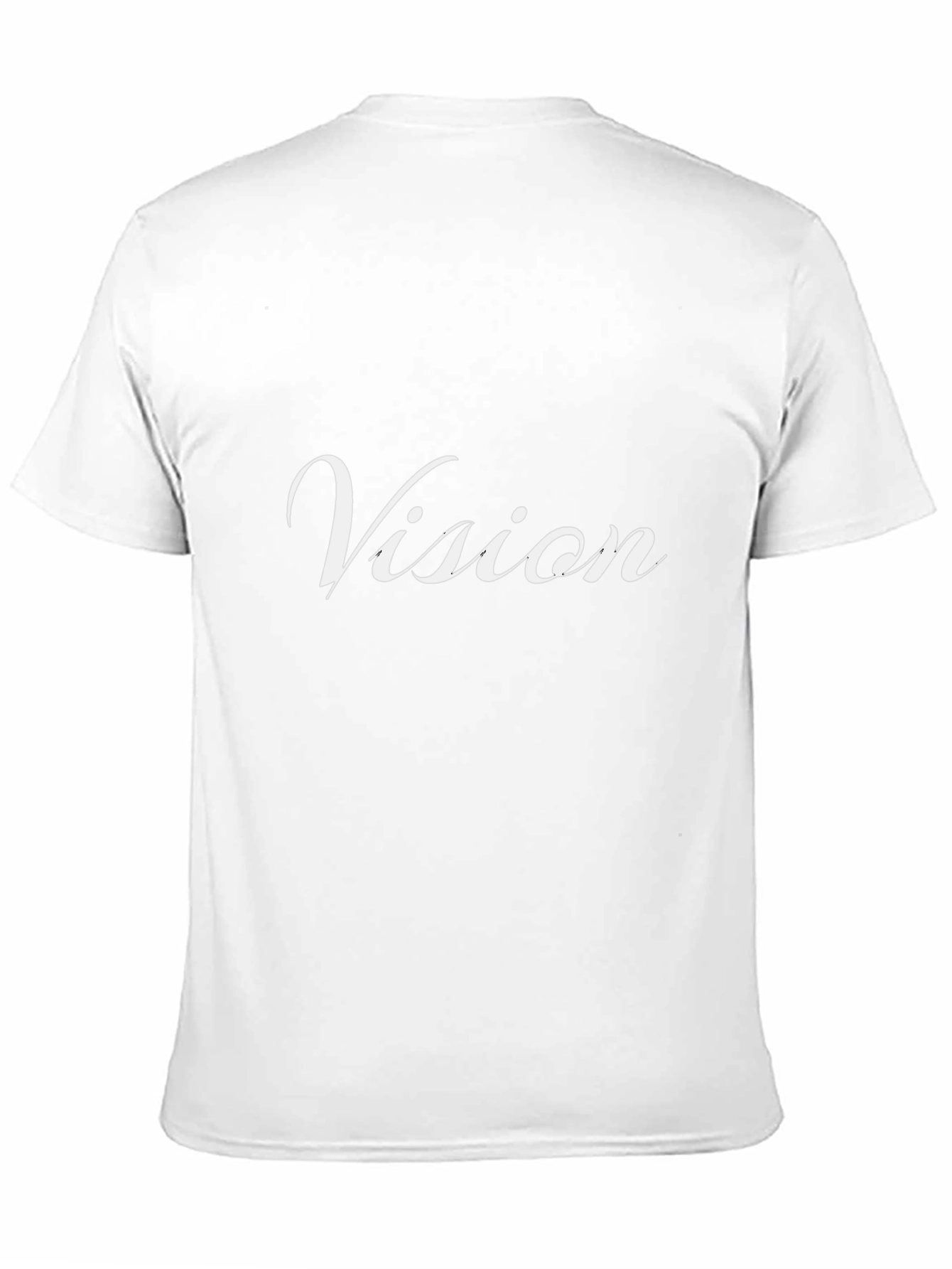 Vision Tee - Stylish Black Cotton Blend T-Shirt
