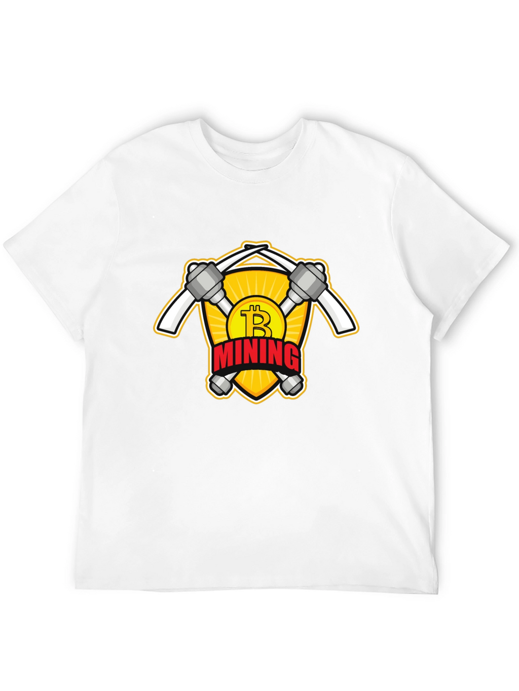Bitcoin Mining Black T-Shirt