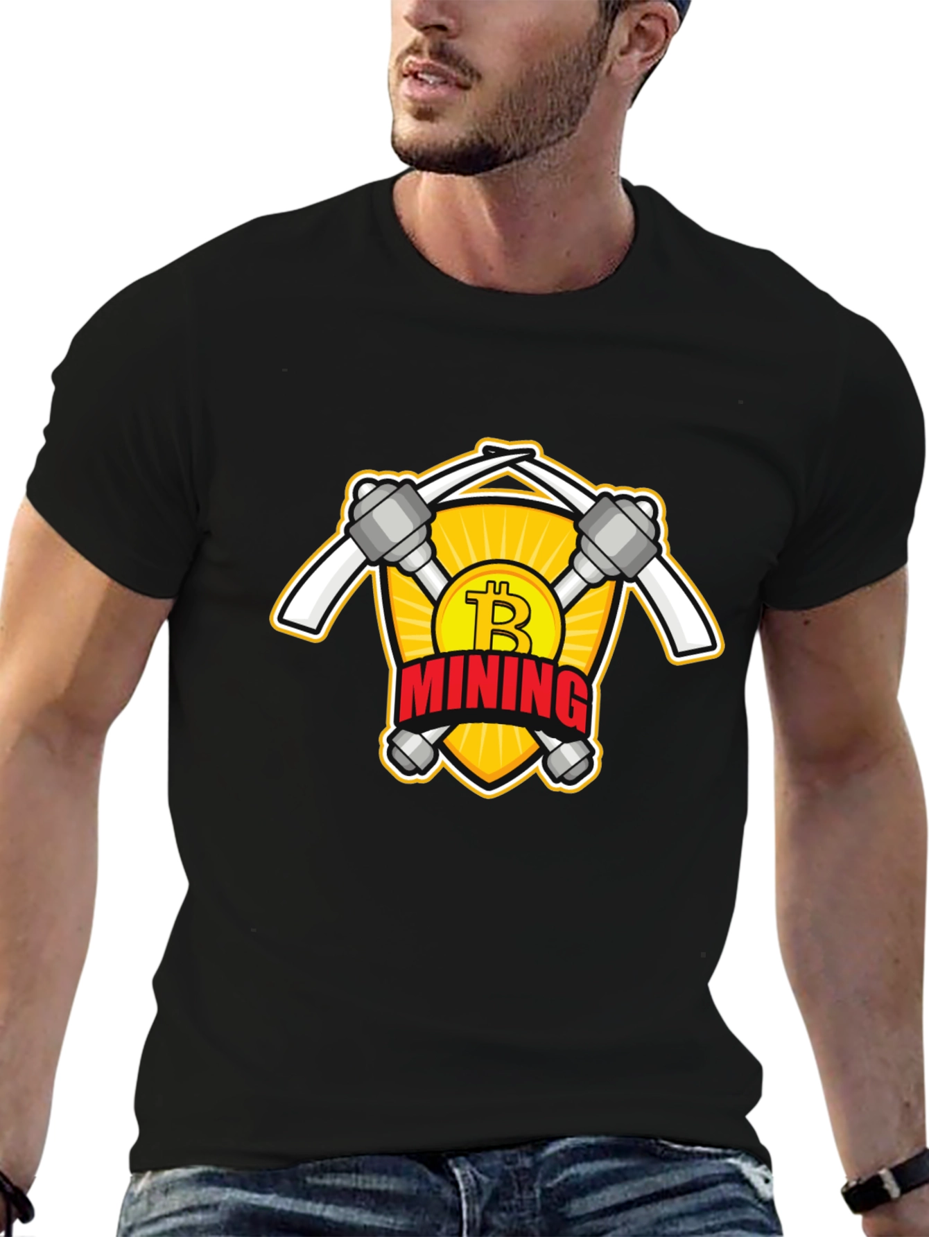 Bitcoin Mining Black T-Shirt